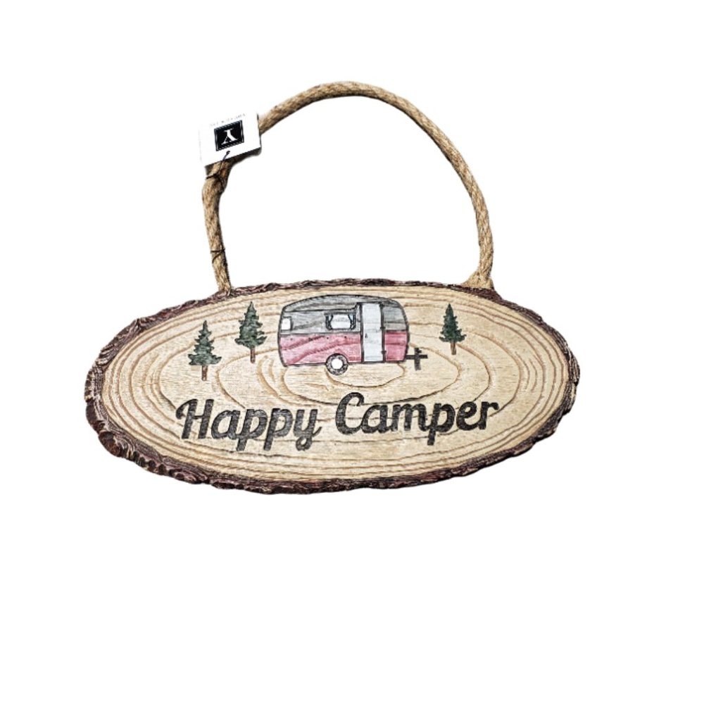 Happy Camper sign
